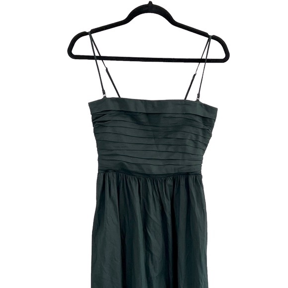 NEW Reformation Lissa Dress Forest Green Size 4 - Picture 3 of 8